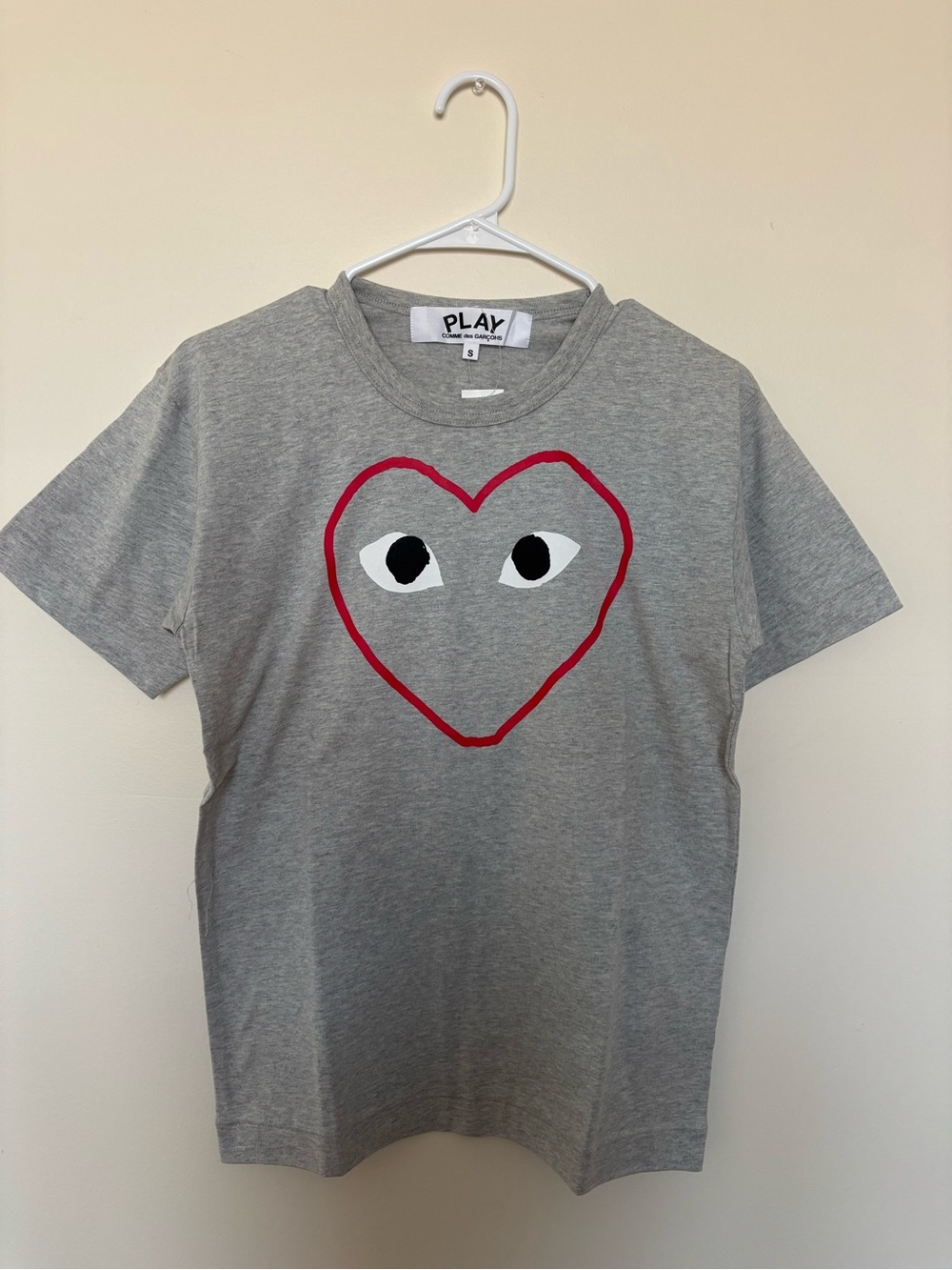 Comme des Garcons Play Heart print t-shirt NWT